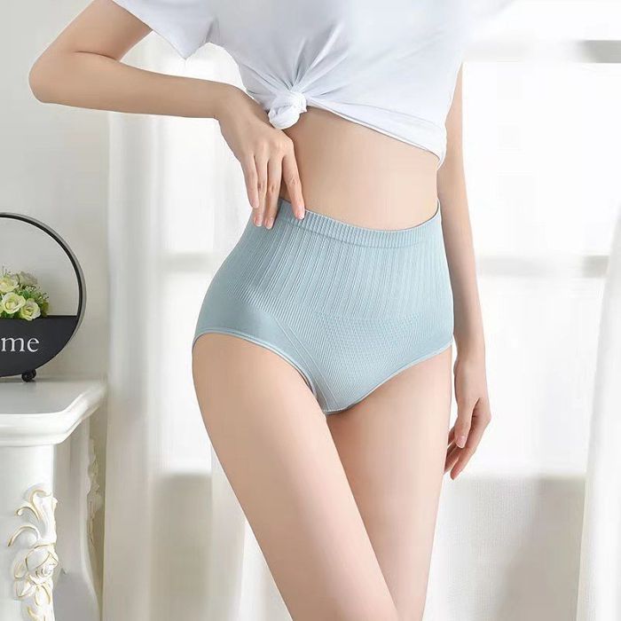 [Japan Wacoal 50th Anniversary Promotion] Graphene high-waist cotton antibacterial panties, breathable, non-marking, comfortable and don’t want to take it off!