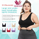 [Japan Wacoal 50th Anniversary Promotion] Oversized underwear S-6XL no steel ring underwear gathered and shockproof