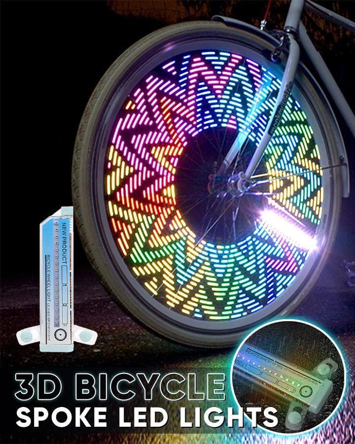 3D Bicycle Spoke LED Lights