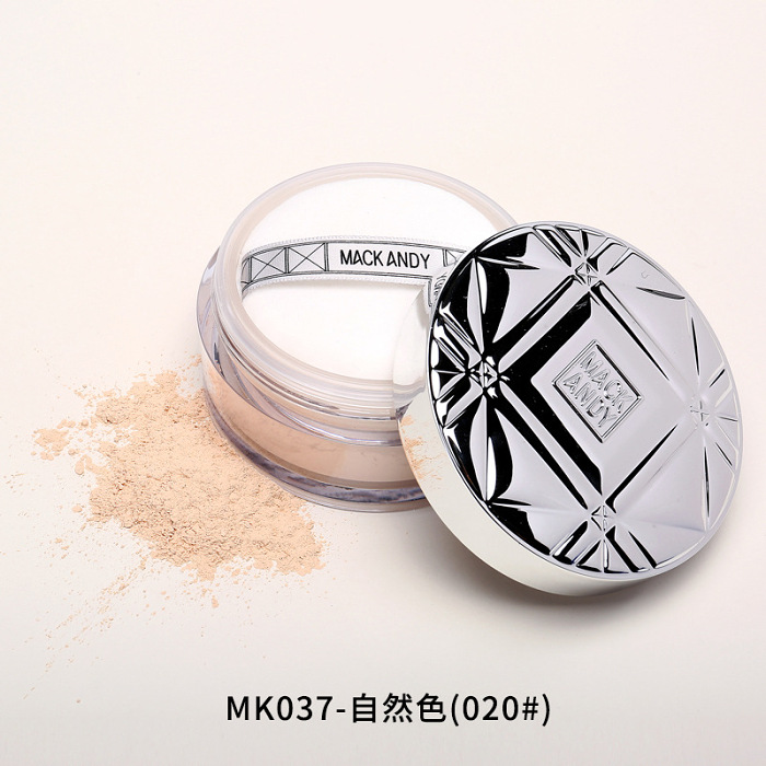 玛可安迪凝脂轻盈沁心透散粉，讓你持妝控油不卡粉，還你奶油肌膚