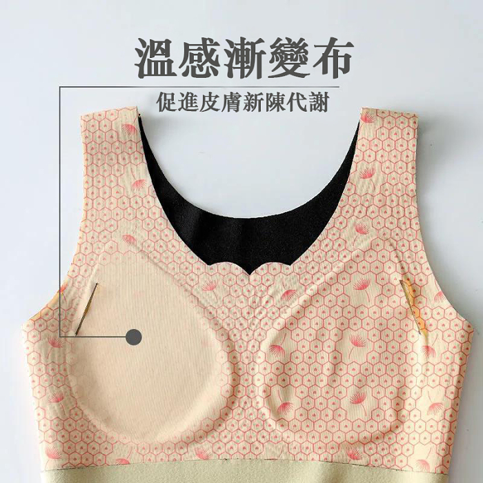 保暖背心秋冬無痕磨毛陽離子內搭加絨發熱內穿內衣女【買一送一】讓冬天不再寒冷 暖暖的很貼心