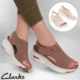 #CLARK Clearance promotion Hot-sale style fish mouth elastic sandals, long wear and not tired, super soft sole