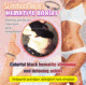 Colorful black hematite slimming and detoxing anklet