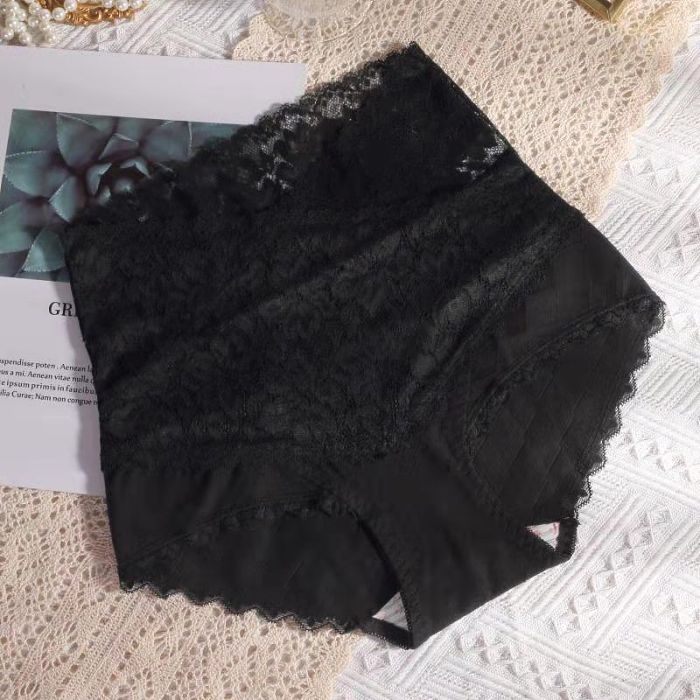 Graphene high-waist cotton antibacterial panties, breathable, non-marking, comfortable and don’t want to take it off!
