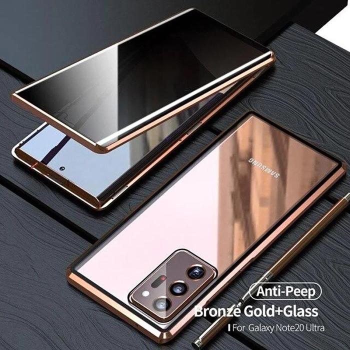 2022 Samsung สองด้านการป้องกันการมองลอดกระจกเทมเปอร์เคสโทรศัพท์