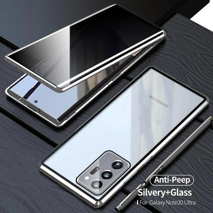 2022 Samsung สองด้านการป้องกันการมองลอดกระจกเทมเปอร์เคสโทรศัพท์