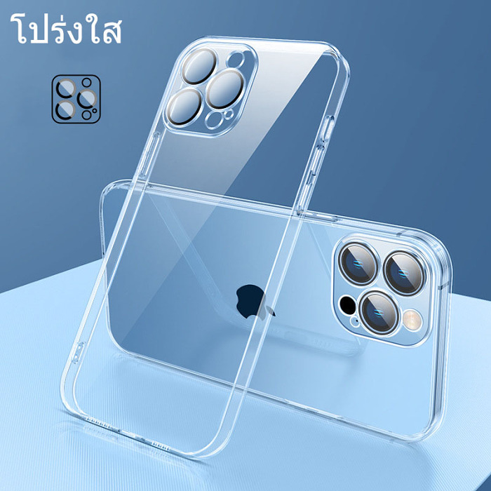 iPhoneเคสโทรศัพท์ซิลิโคนกันกระแทกโปร่งใสสำหรับ