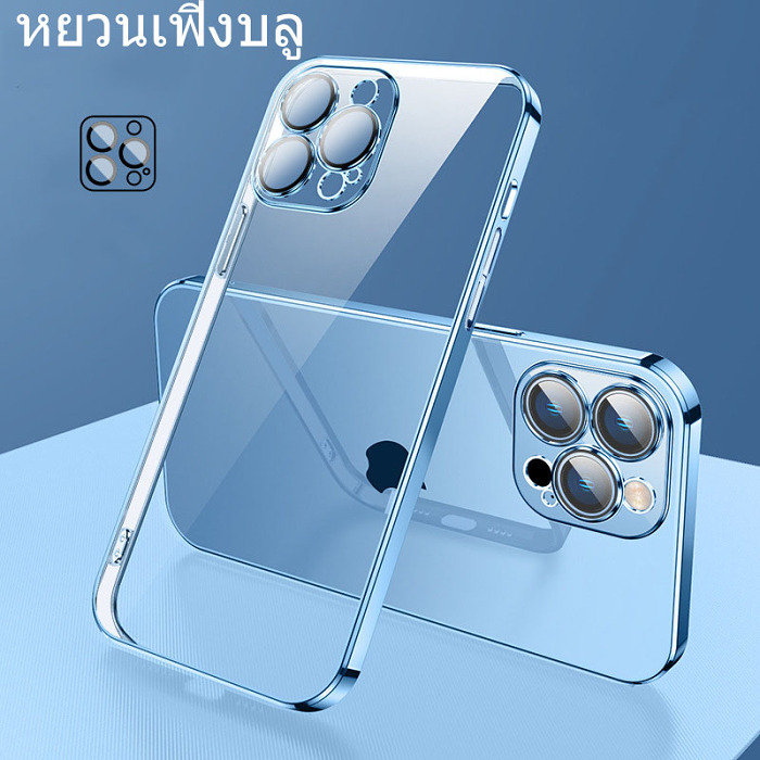 iPhoneเคสโทรศัพท์ซิลิโคนกันกระแทกโปร่งใสสำหรับ