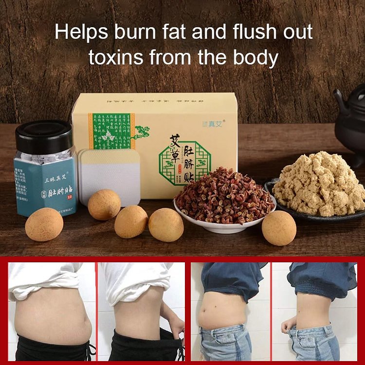 Slimming navel patch