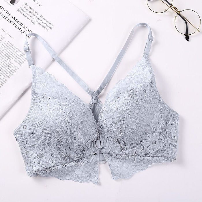 【ซื้อ 1 แถม 1】ส่วนลดพิเศษเพื่อฉลองครบรอบ 50 ปีของวาโก้ญี่ปุ่น ชุดชั้นในสตรีน้ำยางธรรมชาติรวบรวมลูกไม้ไร้แหวนเหล็ก