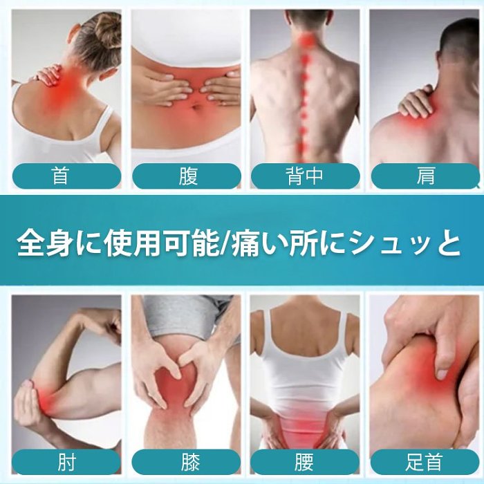 腰痛・筋肉痛用痛み緩和スプレー
