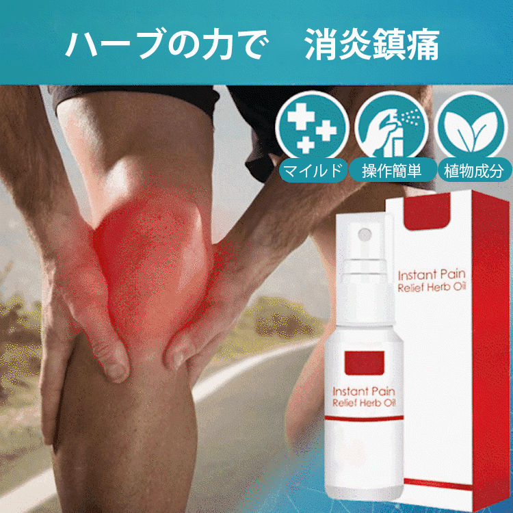 腰痛・筋肉痛用痛み緩和スプレー