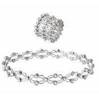 [Most popular in 2022! Loved by celebrities] 1 point 2 roles bracelet + ring