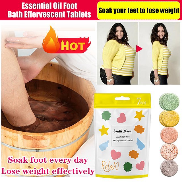 Essential Oil Foot Bath Effervescent Tablets