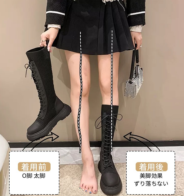 秋冬必備！全新英倫高筒靴，完美修飾腿型，穿出逆天長腿👢