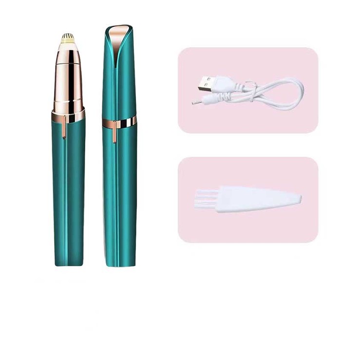 💗無痛電動眉毛シェーバー💗30秒で眉毛をサッと整える!