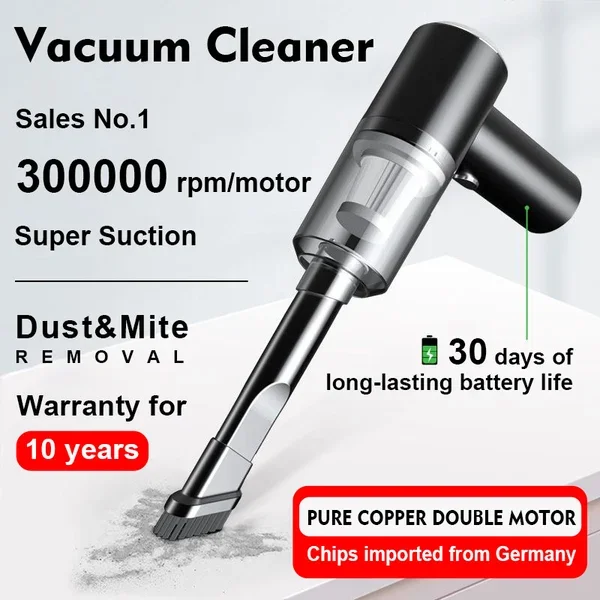 (Last Day Promotion🔥- SAVE Up 50% OFF)Wireless Handheld Car Vacuum Cleaner
