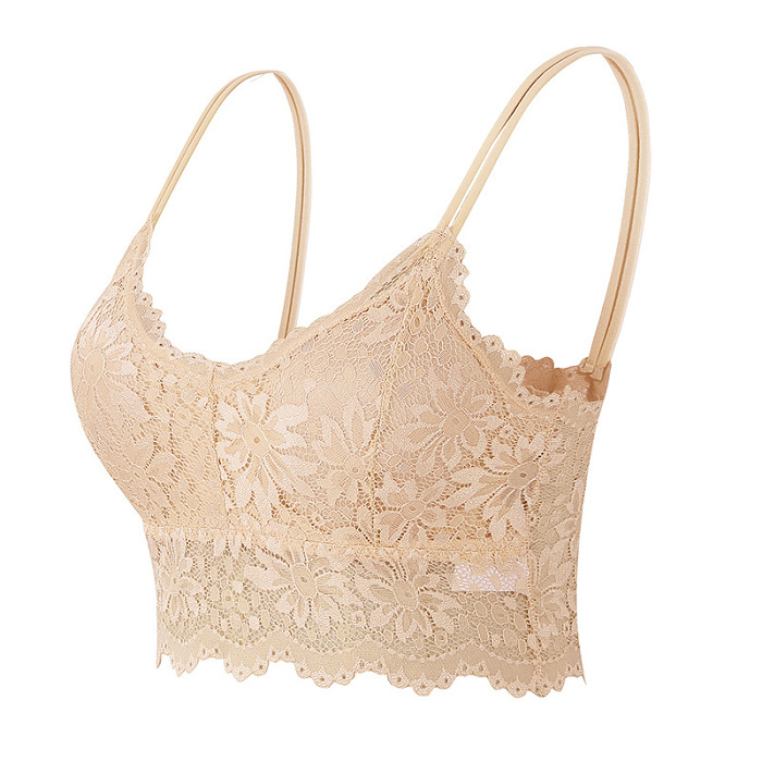 Female Hollow Out Wireless Lingerie Seamless Bra