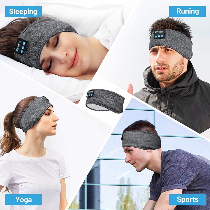 Sleep Headphones Bluetooth Headband