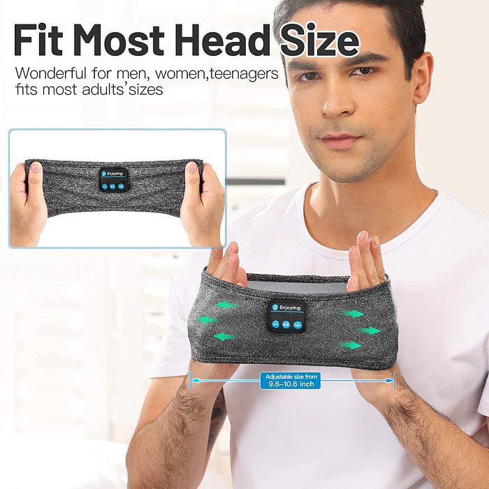 Sleep Headphones Bluetooth Headband