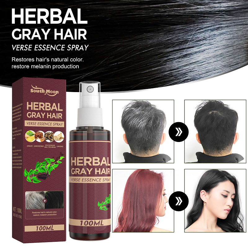 【COD】Herbal Essences Moisturizing Hair Care White Hair Turns Black Hair