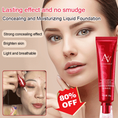[Lasting and No Smudge] Red Bird's Nest Moisturizing Liquid Foundation