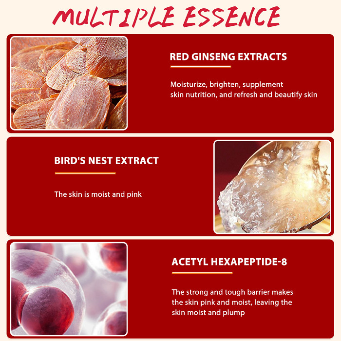COD[Lasting and No Smudge] Red Bird's Nest Moisturizing Liquid Foundation