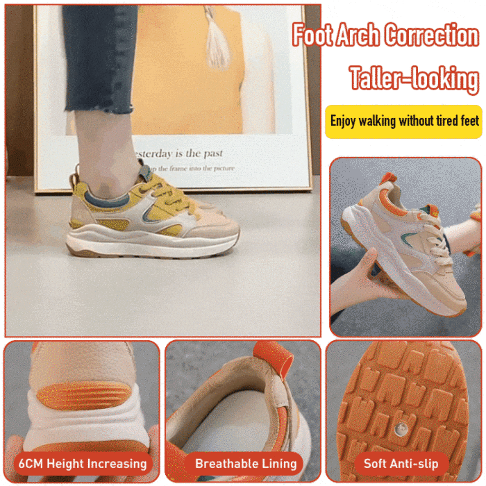 All-match Retro Foot Correction Sneakers