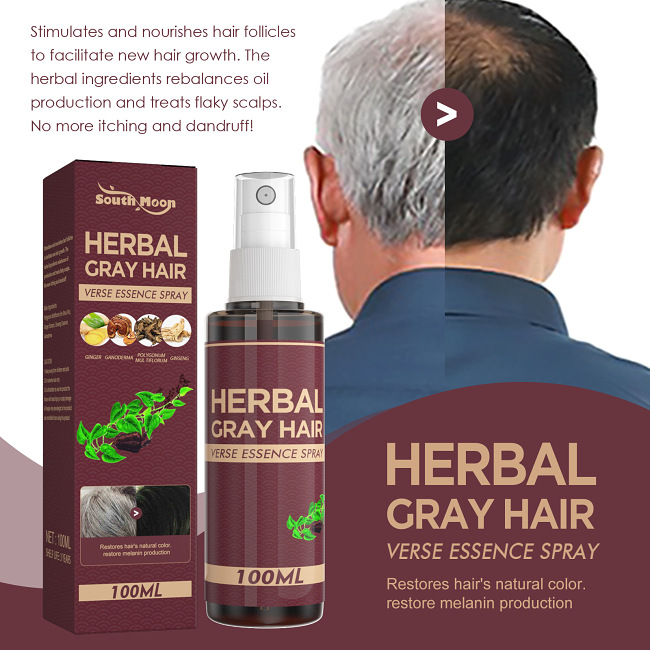 【COD】Herbal Essences Moisturizing Hair Care White Hair Turns Black Hair