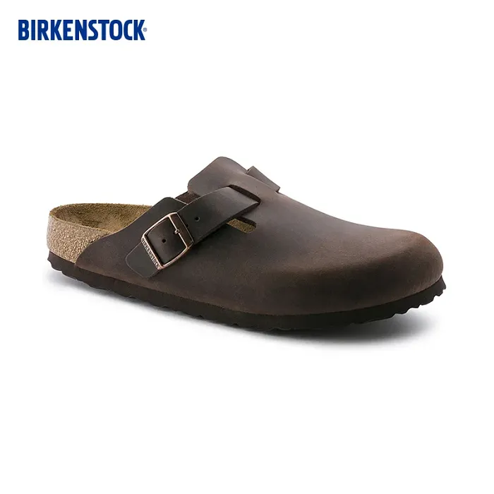 【慶祝BIRKENSTOCK成立60週年】現公司決定包頭鞋外穿拖鞋男女同款牛皮拖鞋Boston系列超夯特惠!!!賣完即止