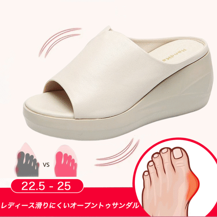 オープントゥサンダル UP 7CM、長い脚と細い脚を示し、柔らかく通気性があります 第一層の牛革、快適で疲れない