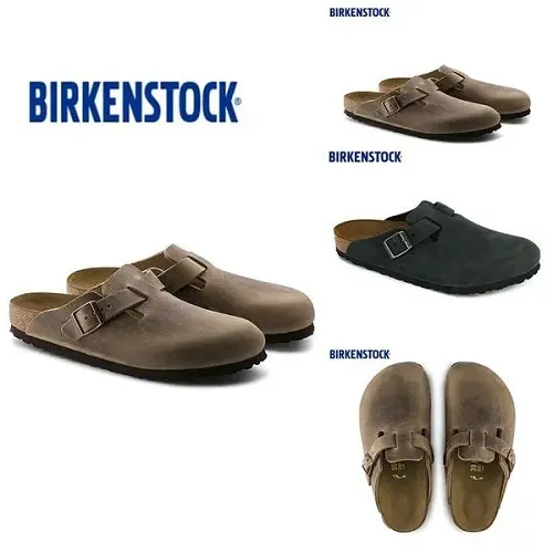 【慶祝BIRKENSTOCK成立60週年】現公司決定包頭鞋外穿拖鞋男女同款牛皮拖鞋Boston系列超夯特惠!!!賣完即止