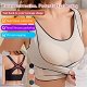 Traceless front buckle crossed sports corrective backless