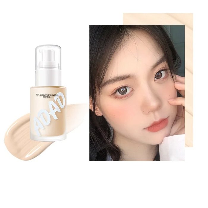 【Buy 1 Free 1 today】Hot sale online and offline  Moisturizing skin tone correction primer cream, lce cream texture, Light and breathable, make base makeup last longer