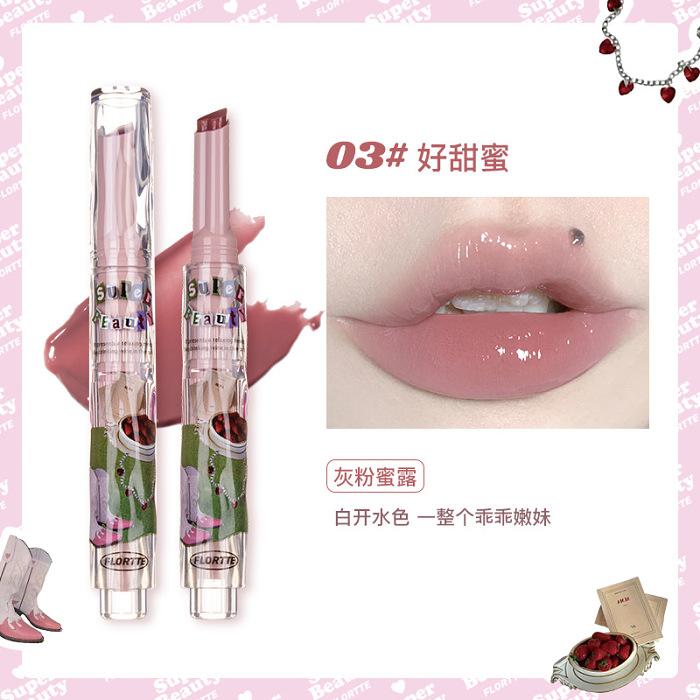 新品開售/FLORTTE怪美莉亞固體唇蜜