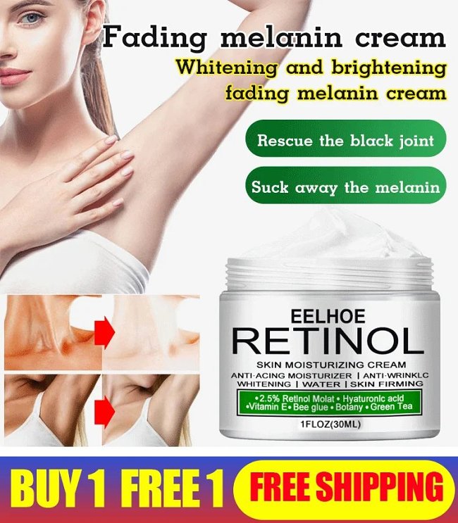 Whitening and brightening fading melanin cream