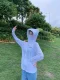 2023🌞夏の必需品！50倍日焼け止め！男女兼用の薄手の日焼け止めパーカー、取り外し可能なツバで！