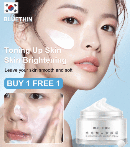 Moisturizing Tone-up Cream.No need for foundation? Easy to build good skin