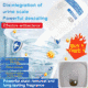 Toilet oxygen cleaner to remove stubborn stains---the ultimate solution for a sparkling clean toilet!