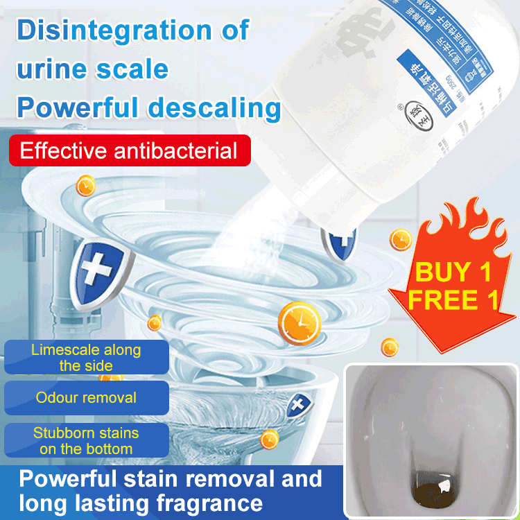 Toilet oxygen cleaner to remove stubborn stains---the ultimate solution for a sparkling clean toilet!