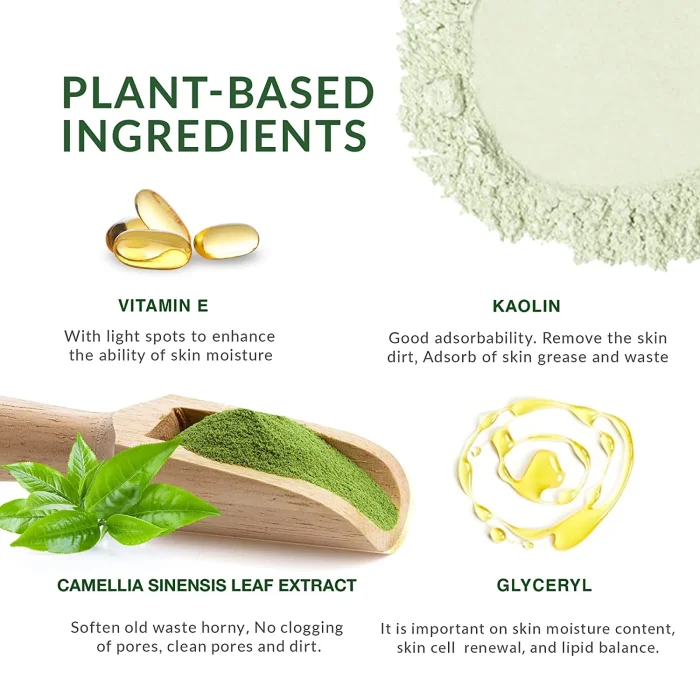 CLAYSGLO™ PREMIUM GREEN TEA STICK MASK - PORE CONTROL