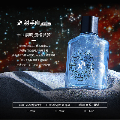 十二星座香水 專屬你的星座守護香水，持久清香，男女適宜！限時下殺贈送精美禮盒 快來贈給你喜歡你或你喜歡的人吧！