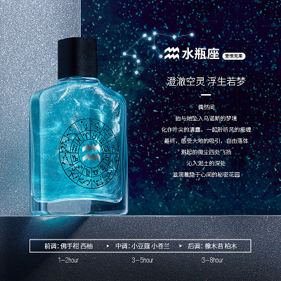 十二星座香水 專屬你的星座守護香水，持久清香，男女適宜！限時下殺贈送精美禮盒 快來贈給你喜歡你或你喜歡的人吧！