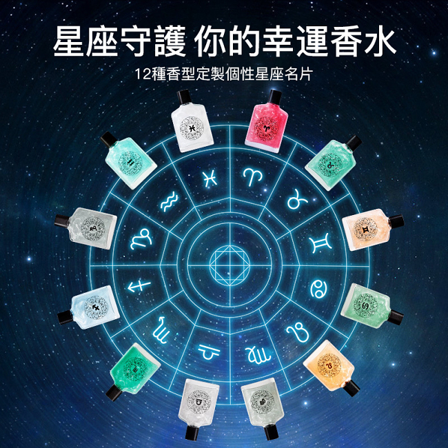 十二星座香水 專屬你的星座守護香水，持久清香，男女適宜！限時下殺贈送精美禮盒 快來贈給你喜歡你或你喜歡的人吧！