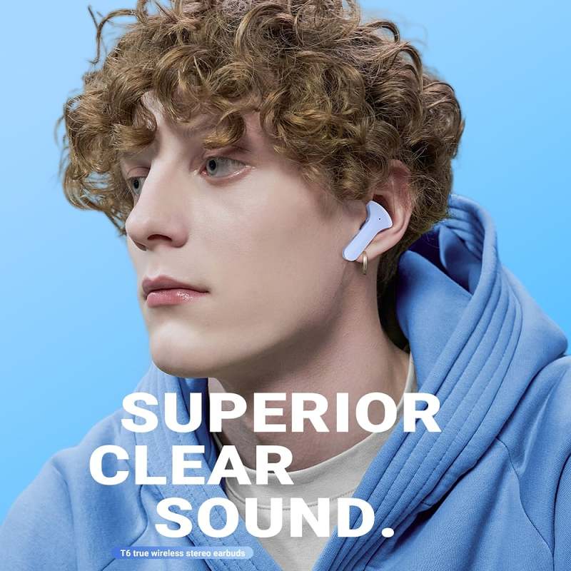 Free Shipping - Bluetooth Headphones with ENC Noise Canceling