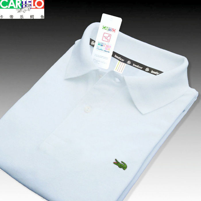 LACOSTE (จระเข้ฝรั่งเศส) เสื้อโปโลแขนสั้นลำลองผู้ชายสุดคลาสสิคของผ้าฝ้าย (ซื้อ 1 แถม 1 ฟรี)