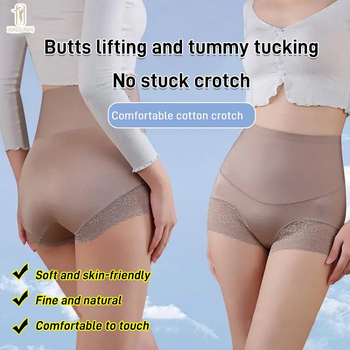 Hot style silky high waist shaping underwear