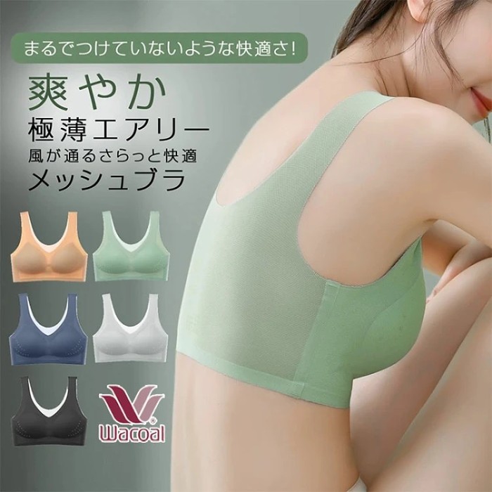 お客様満足度NO.1「極薄エアースルーブラ」立体構造で24時間快適，マッサージ効果で、軽量設計。