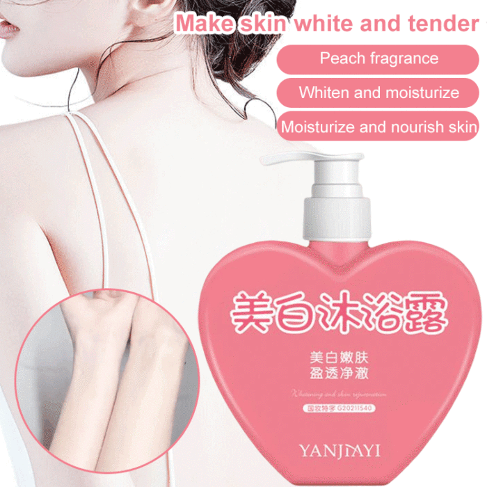 Sisters with yellow and black skin, be sure to try this whitening shower gel, it has its own whitening effect, white glow, and girlfriends will be envious when they see it!