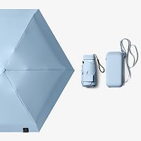 【日本狂銷 Rainy Blanc】晴雨兩用米粒傘，買就送專用收納背包